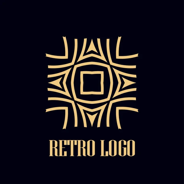 Logo art déco — Image vectorielle