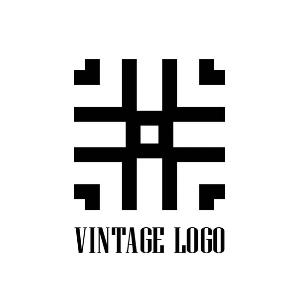 Logo Art Deco — Vettoriale Stock