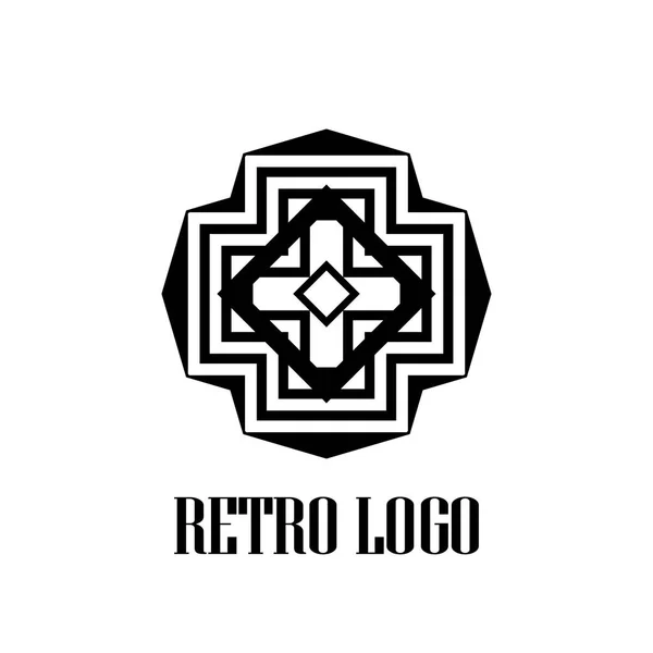 Logotipo art deco — Vetor de Stock