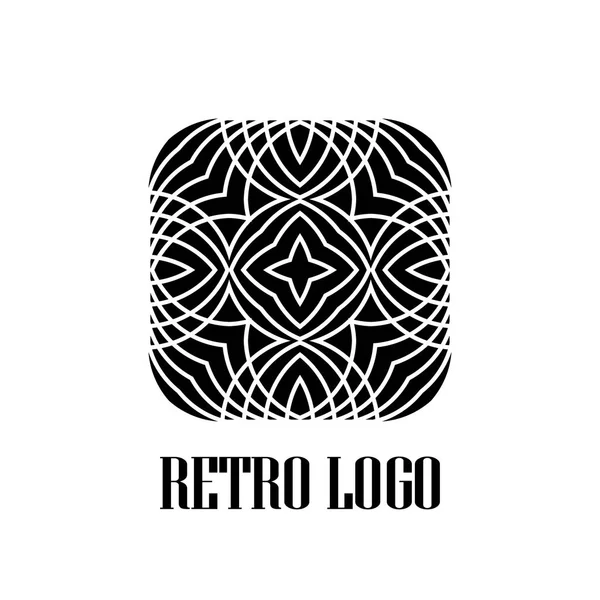 Logo Art deco — Vector de stock