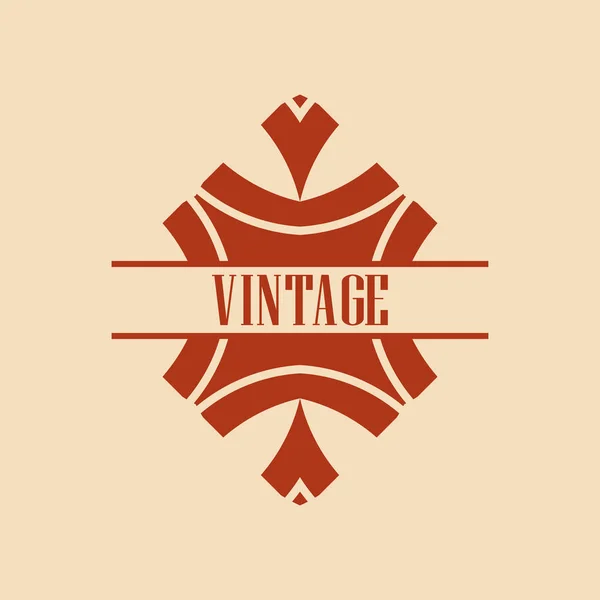 Logo Art deco — Archivo Imágenes Vectoriales