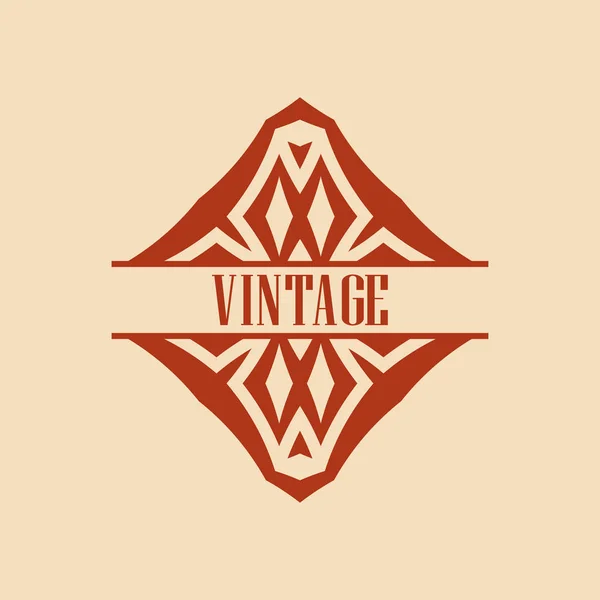 Art Deco Logo — Stok Vektör