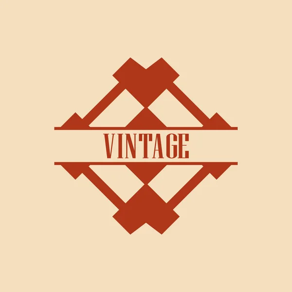 Logotipo art deco —  Vetores de Stock