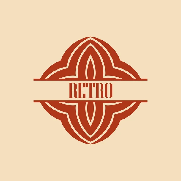 Art Deco Logo — Διανυσματικό Αρχείο