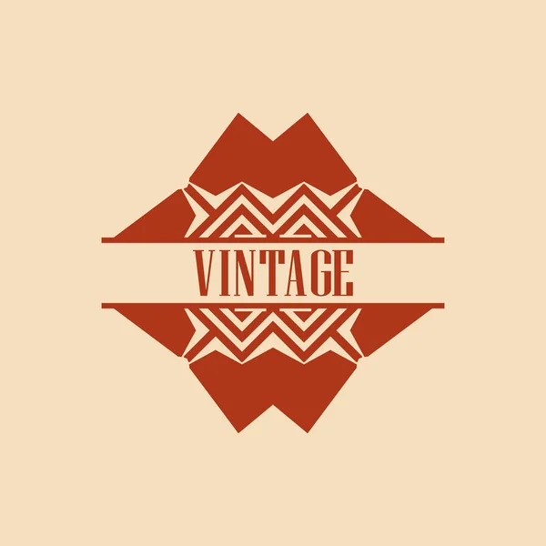 Art Deco Logo — Stock vektor