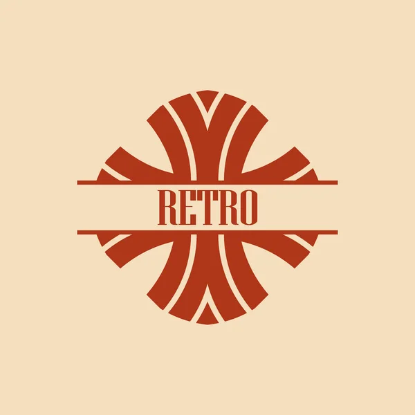 Art Deco Logo — Stockový vektor