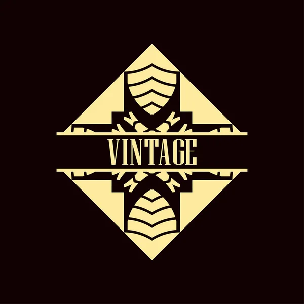 Logo Art deco — Archivo Imágenes Vectoriales