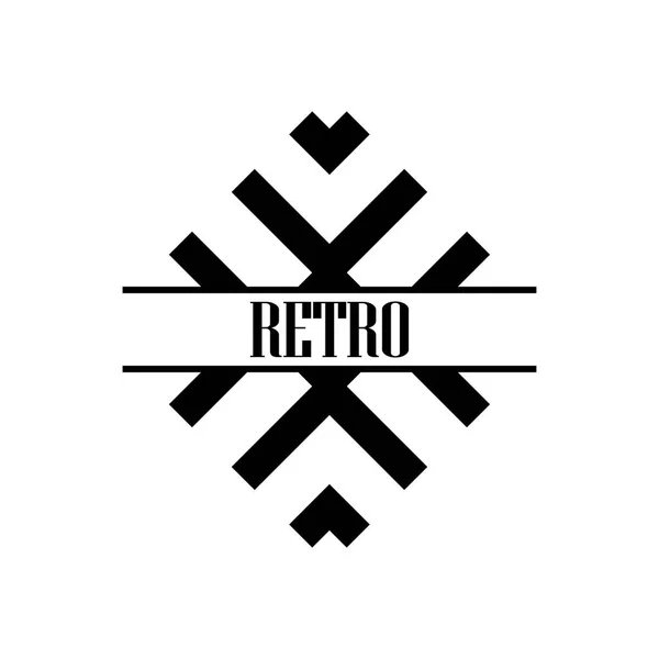 Logo art deco - Stok Vektor