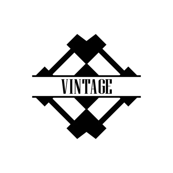 Art Deco Logo — Stock vektor