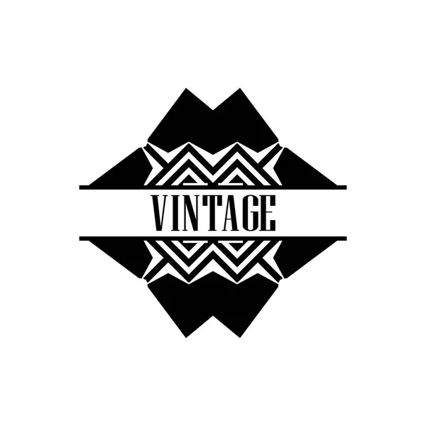 Logo Art Deco — Vettoriale Stock