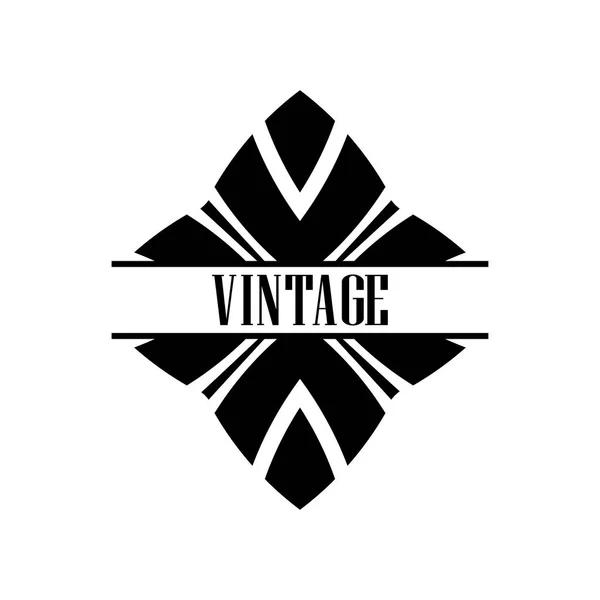 Art Deco Logo — Stock vektor
