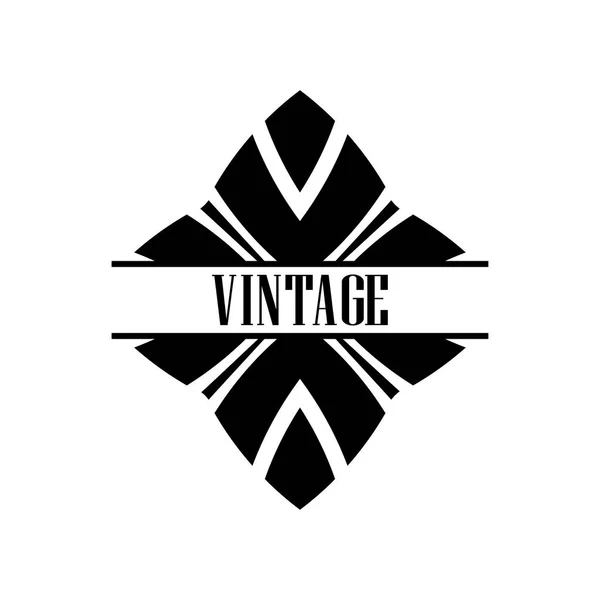 Logo Art Deco — Vettoriale Stock