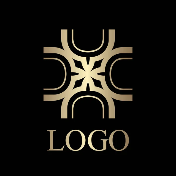 ヴィンテージ装飾用ロゴ — ストックベクタ