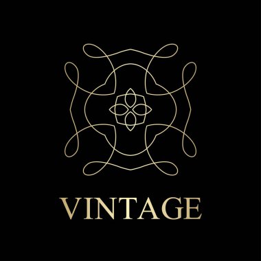 Vintage süs logosu