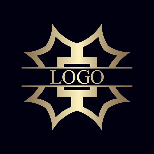 Logotipo ornamental vintage — Vetor de Stock