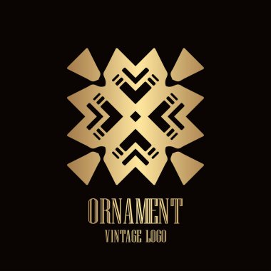 Art Deco vintage logo