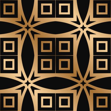 art deco dikişsiz desen