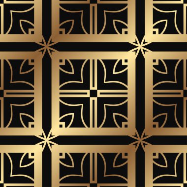 art deco dikişsiz desen