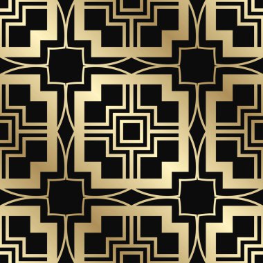 art deco dikişsiz desen