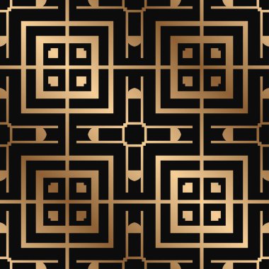 art deco dikişsiz desen