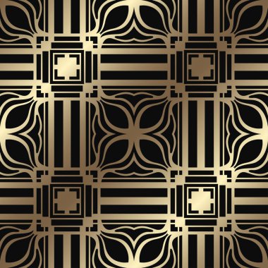 art deco dikişsiz desen