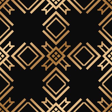 art deco dikişsiz desen