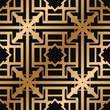 art deco dikişsiz desen