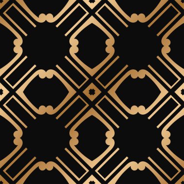 art deco dikişsiz desen