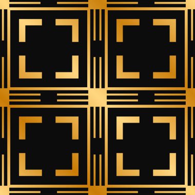 art deco dikişsiz desen