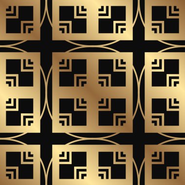 art deco dikişsiz desen