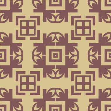 art deco dikişsiz desen