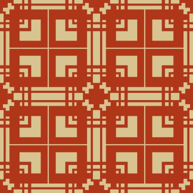 art deco dikişsiz desen