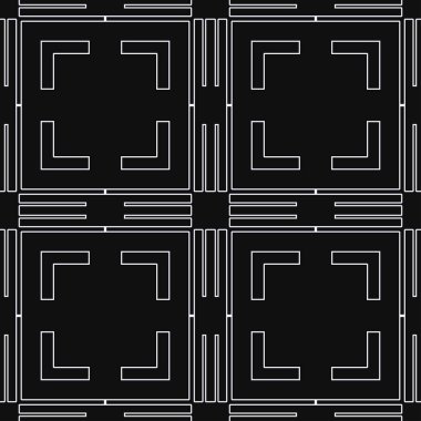 art deco dikişsiz desen