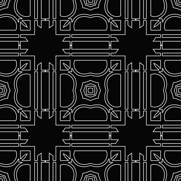 Art Deco Seamless Pattern — Stock Vector