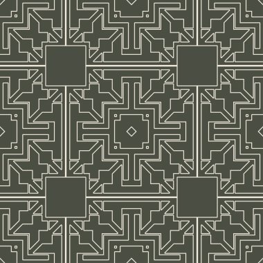 art deco dikişsiz desen