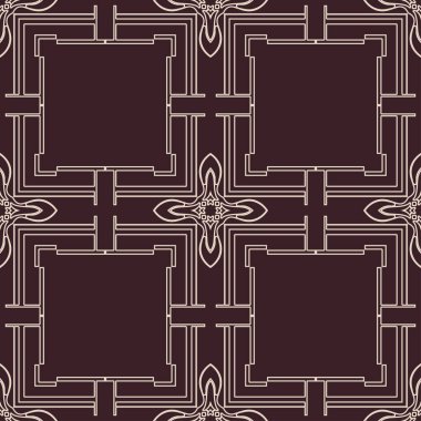 art deco dikişsiz desen