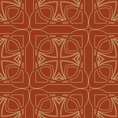 art deco dikişsiz desen