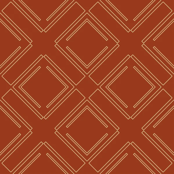 Vintage Art Deco Seamless Pattern Geometric Decorative Texture — Stock Vector