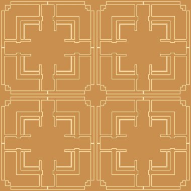 art deco dikişsiz desen