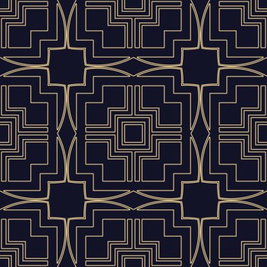 art deco dikişsiz desen