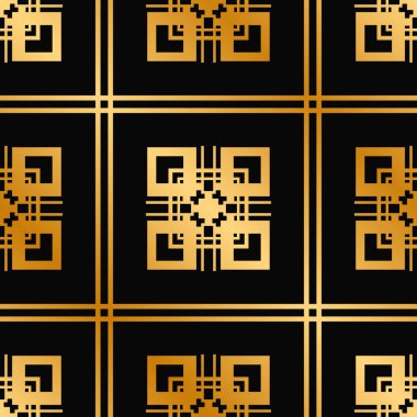 art deco dikişsiz desen