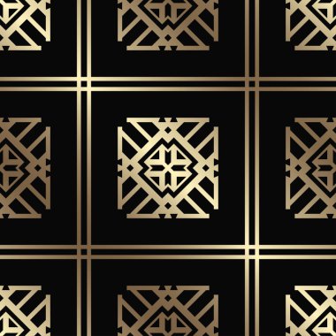 art deco dikişsiz desen