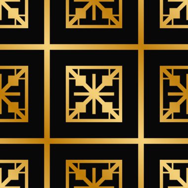 art deco dikişsiz desen