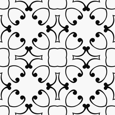 art deco dikişsiz desen
