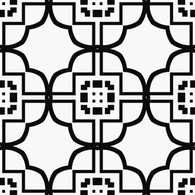 art deco dikişsiz desen