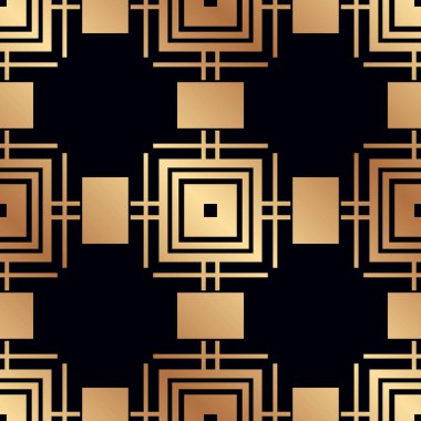 art deco dikişsiz desen