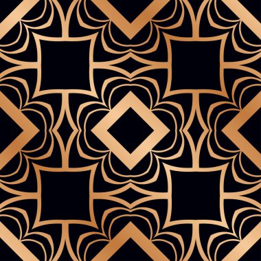 art deco dikişsiz desen