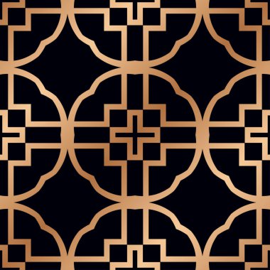 art deco dikişsiz desen