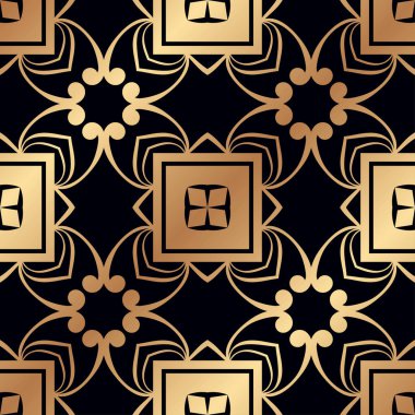 art deco dikişsiz desen