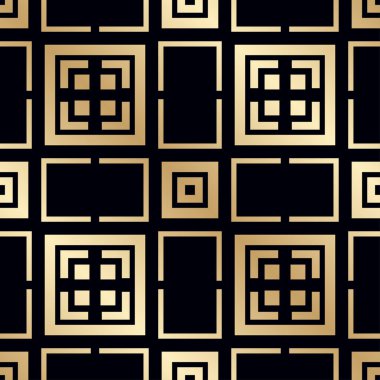 art deco dikişsiz desen